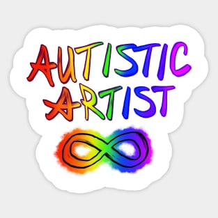 Autistic Artist Sticker